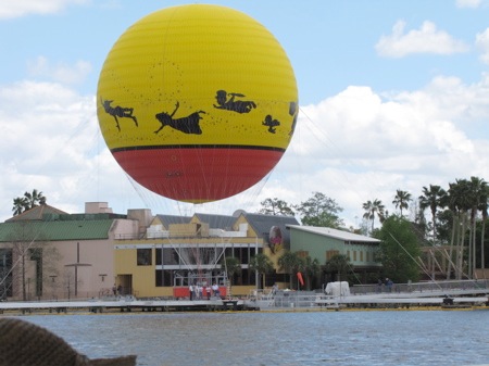 Characters in Flight 2009 Before Opening at Downtown Disney