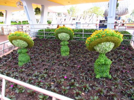 Mushrooms from "Fantasia" Topiaries from the EPCOT International Flower & Garden Festival 2012