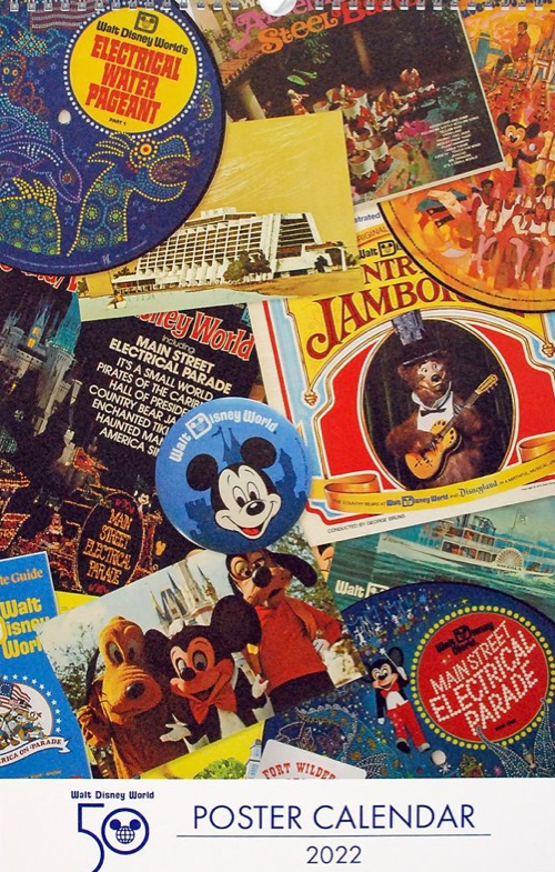 Walt Disney World Calendars Available On ShopDisney Including 50th Anniversary Poster Calendar