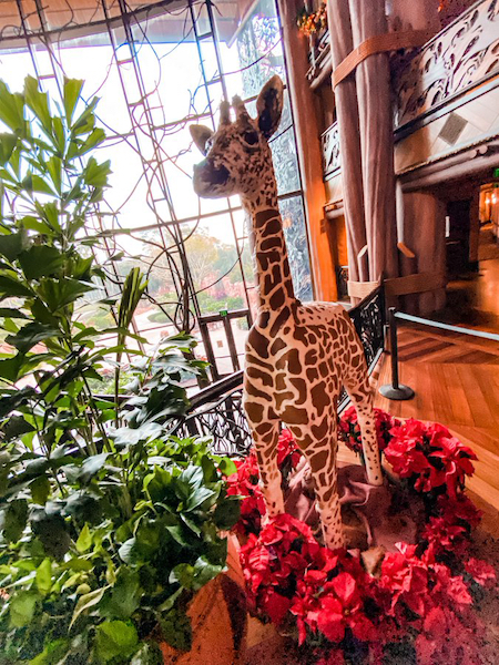 Disney Shares a Look at Gingerbread Baby Giraffe Now Displayed at Disney's Animal  Kingdom Lodge – Mousesteps