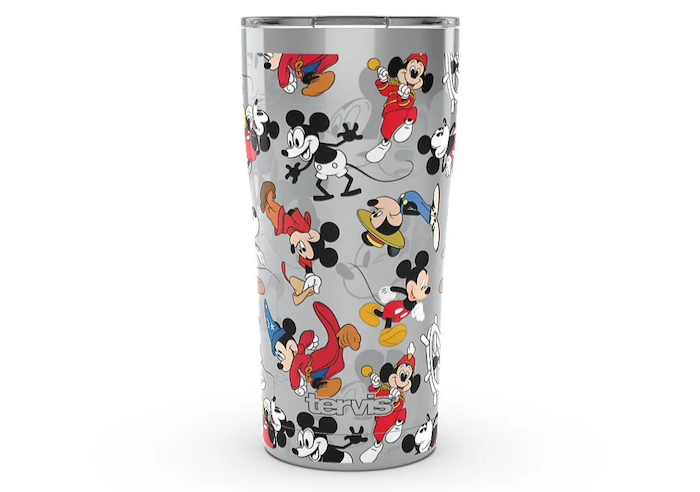 Classic Characters Tumbler with Wrap and Black Lid 24 oz Clear Tervis Disney 