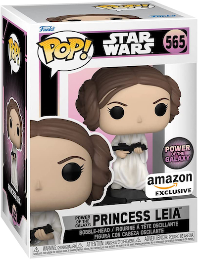 Funko Pop! Star Wars Princess Leia #512 2022 Galactic Conv. Excl