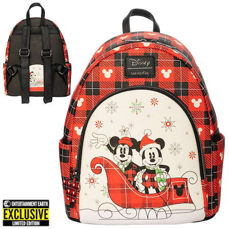 Holiday Mickey and Minnie Mouse Loungefly Mini Backpack (Entertainment  Earth Exclusive) Available for Preorder – Mousesteps