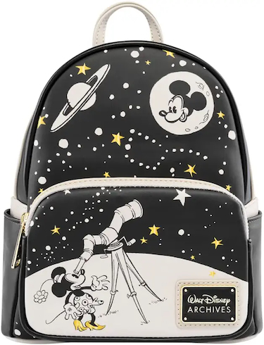 Loungefly Walt Disney Archives Mickey & Minnie Moon Backpack