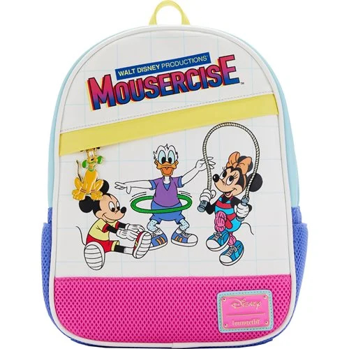Entertainment Earth Adds Disney Mousercise Loungefly Mini Backpack