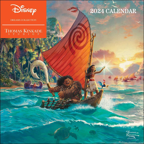 Thomas Kinkade Studios Reveals 2024 Disney And The Mandalorian Calendars Now Available For