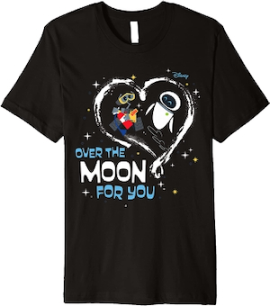 Pixar “Wall-E” Valentine’s Day Shirt Designs Available with Amazon ...