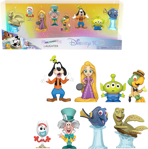 Disney100 Celebration Collection 8-Piece Figure Packs from Just