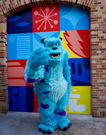 Sulley from Monsters, Inc. Meeting us at Disney's Hollywood Studios Pixar Place