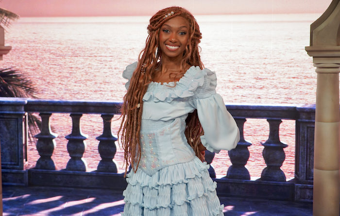 Ariel from Live-Action The Little Mermaid Meet and Greet at Walt Disney World's Disney's Hollywood Studios