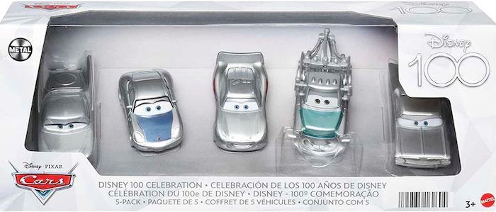 Disney and Pixar 100 Years of Wonder Cars Set