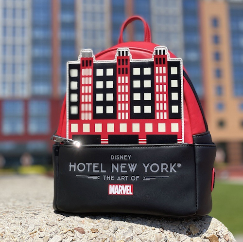 Disney Hotel New York - The Art of Marvel Loungefly Backpack