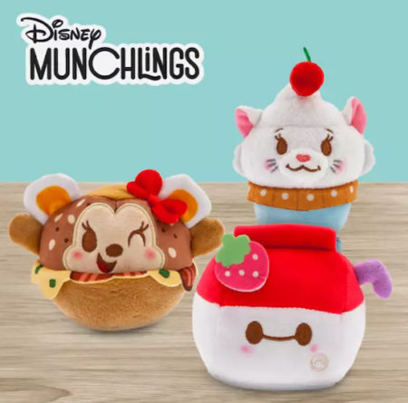 Disney Munchlings Classic Couplings Collection with Minnie, Baymax and Marie pictured