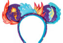Disney and Pixar Elemental Ear Headband with Wade and Ember on Ears