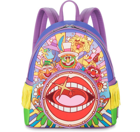 The Muppets Dr. Teeth and Electric Mayhem Loungefly Backpack from the Disney100 70s Decades Collection