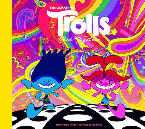The Art of Trolls Band Together Book Cover
