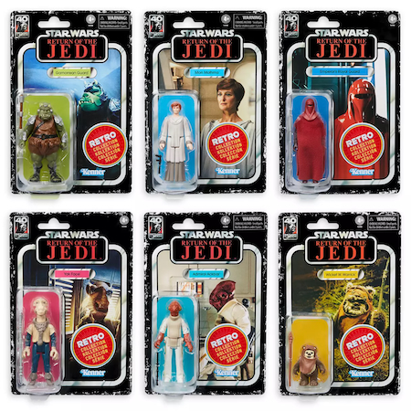 Star Wars: Return of the Jedi Retro Collection Action Figure Set