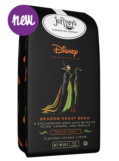 Joffrey's Dragon Roast Brew with Maleficent on Cover
