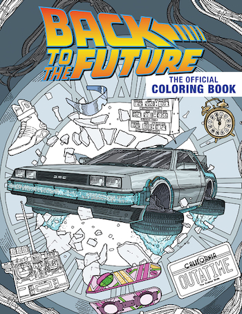 Back to the Future Coloring Book from Insight Editions