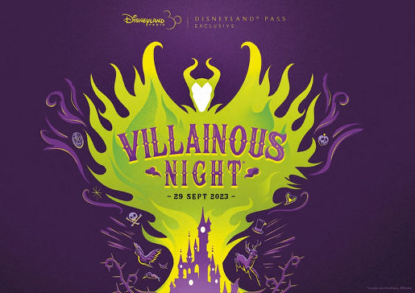 Disneyland Paris Villainous Night Annual Passholder Party artwork
