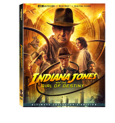 Indiana Jones and the Dial of Destiny Home Release Cover