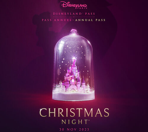 Disneyland Paris Christmas Night Passholder Party Artwork
