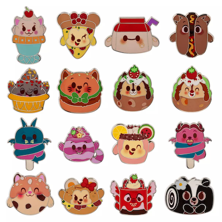 Disney Mystery Pin Pack - Character Ice Cream