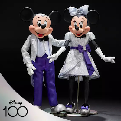 Mickey and Minnie Limited Edition Doll Set