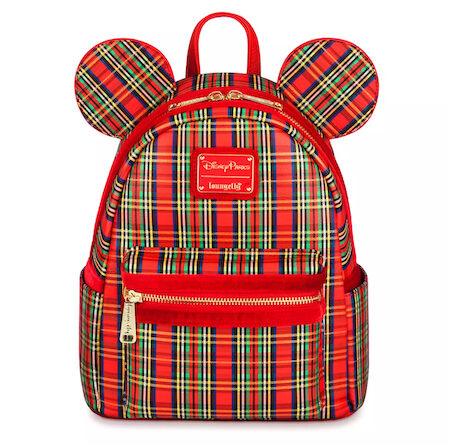 Mickey Mouse Red Plaid Loungefly