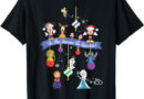 Disney100 Christmas ‘Tis the Season to Sparkle!’ Character T-Shirt and Hoodie Design Available from Amazon Merch on Demand