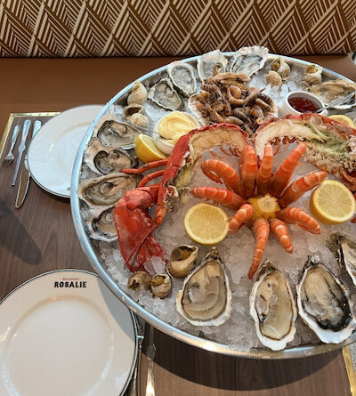 Brasserie Rosalie Shrimp and Oysters at Disneyland Paris