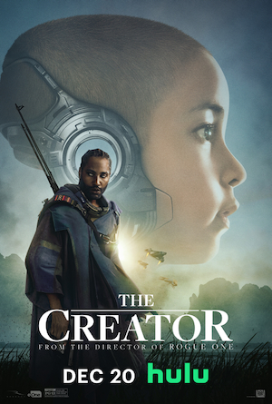 "The Creator" poster for Hulu December 20th debut