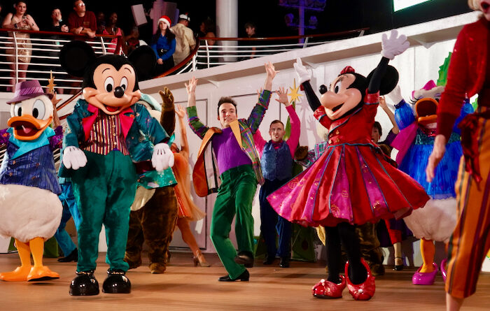 Mickey and Minnie's Holiday Party on the Disney Dream