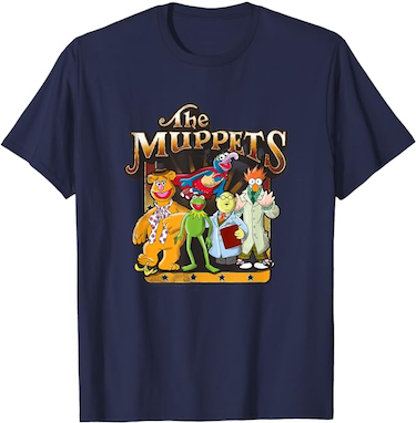 The Muppets T-shirt with Fozzie, Kermit, Beaker, Gonzo