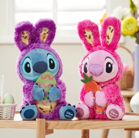 Stitch and Angel Easter plush 2024