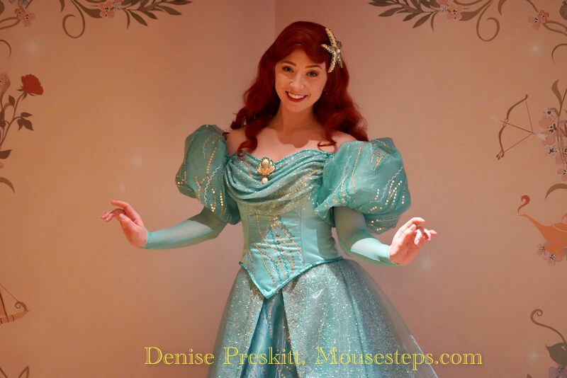 Ariel in "A Royal Encounter" Disneyland Hotel Paris