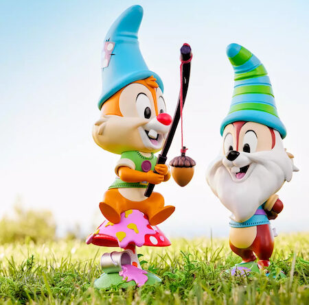 Chip and Dale Garden Gnomes