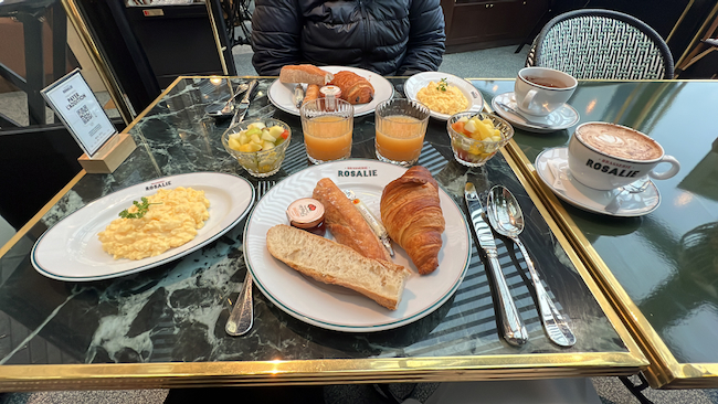 Brasserie Rosalie Breakfast at Disneyland Paris