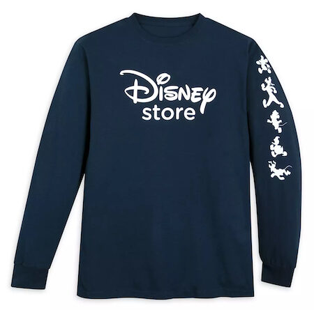Disney Store Long-Sleeve Logo Shirt for Adults