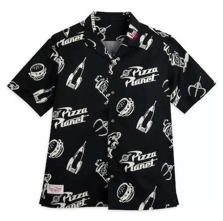 Pizza Planet Woven Shirt for Adults
