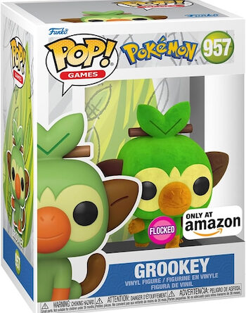Funko Pop Grookey Flocked - Amazon Exclusive