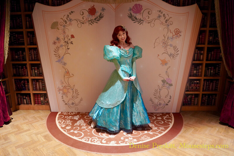 Ariel in A Royal Encounter at the Disneyland Hotel in Disneyland Paris