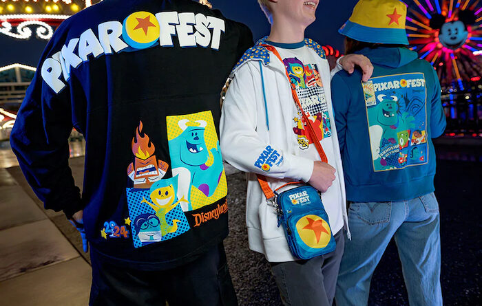 Pixar Fest Spirit Jersey and Apparel for 2024 Event at Disneyland