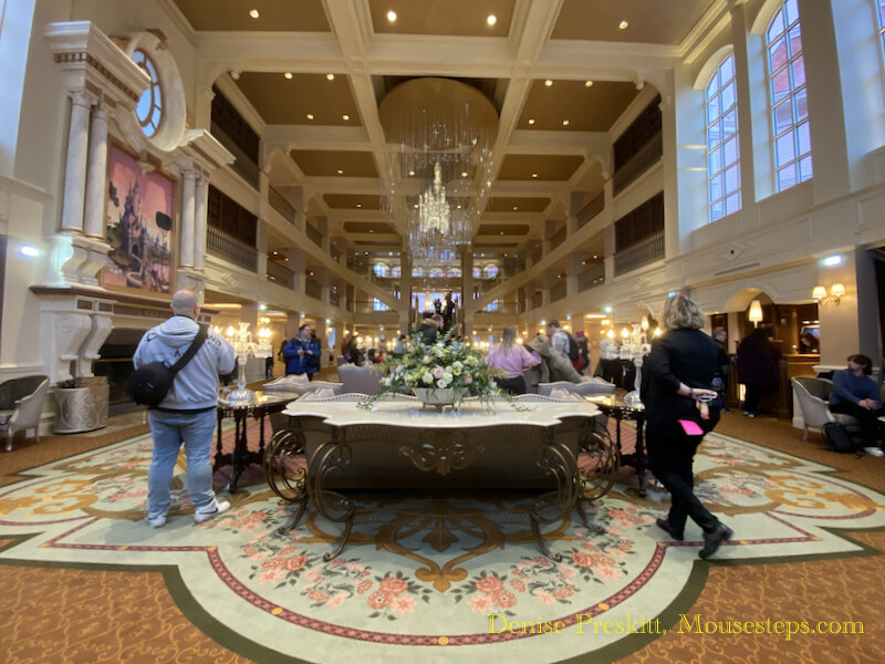 Disneyland Hotel at Disneyland Paris Lobby