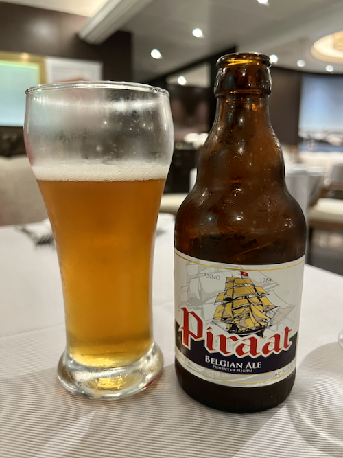 Piraat Beer on the Sky Princess