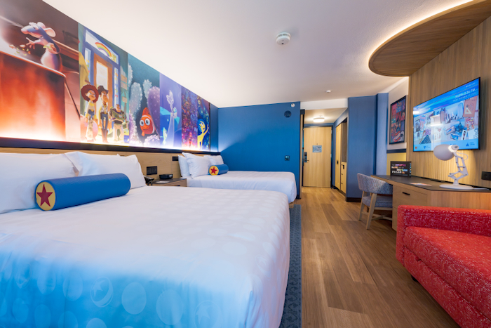 Pixar Place Hotel Guest Room