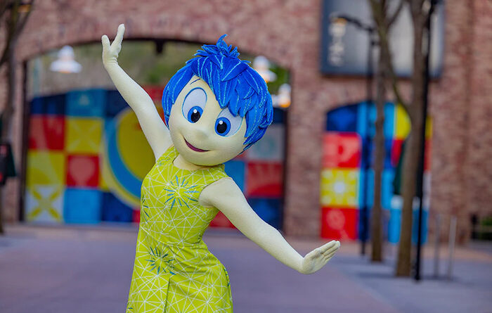 Joy from "Inside Out 2" Coming to Pixar Plaza at Disney's Hollywood Studios