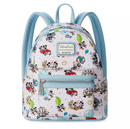 Mickey and Minnie Loungefly Backpack Inspired by Mickey & Minnie's Runaway Railway