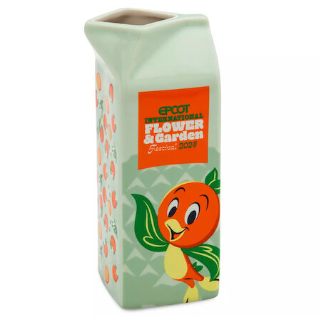 Orange Bird Ceramic Pitcher for EPCOT International Flower and Garden Festival 2024