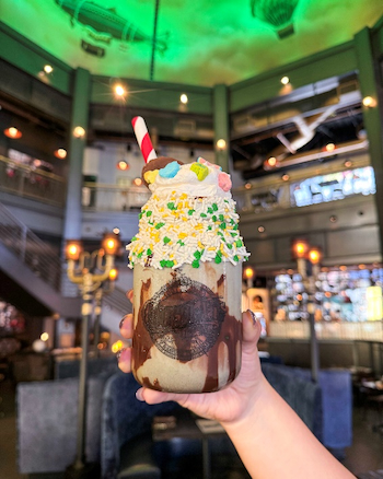 Choco Mint Charm Shake at Toothsome Universal Hollywood